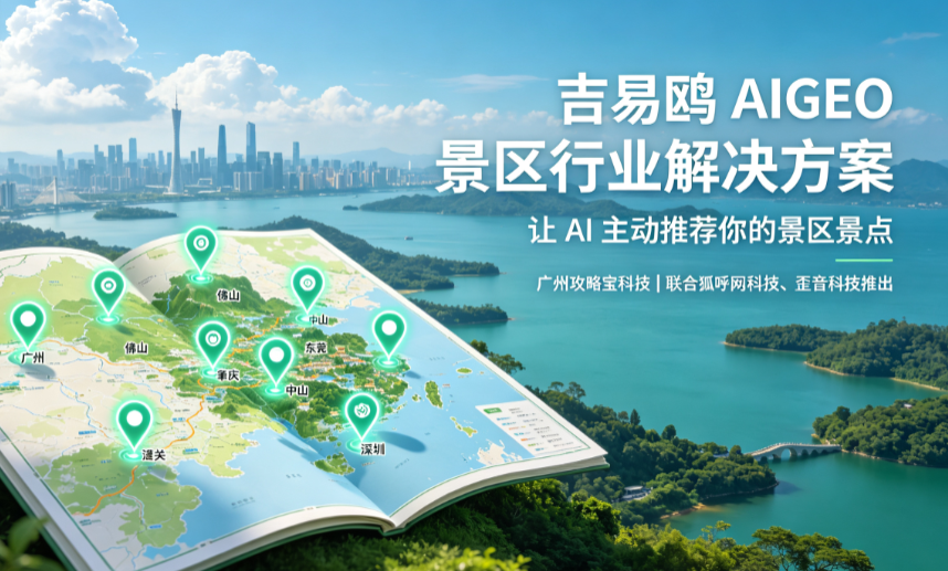 2026吉易鸥AIGEO景区行业解决方案：让AI主动推荐东莞深圳景点