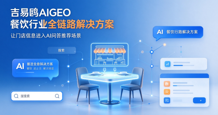 攻略宝科技吉易鸥AIGEO落地本地服务业多赛道AI搜索优化方案